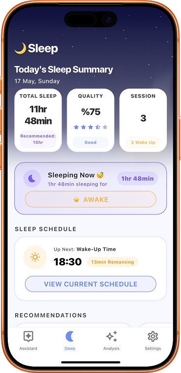 Today's Sleep Summary