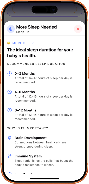 Recommended Sleep